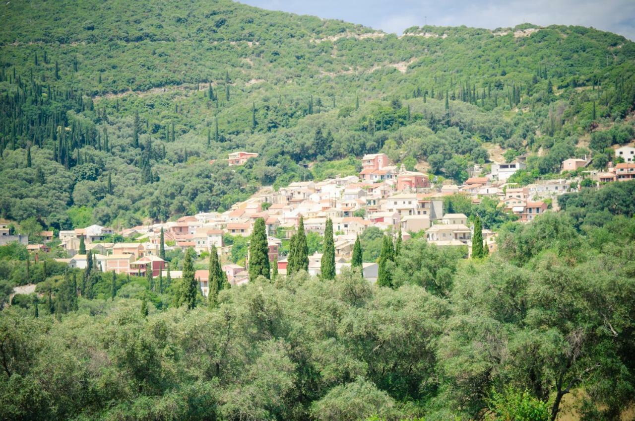 Villa Conte Rari Agios Gordios  Exteriér fotografie